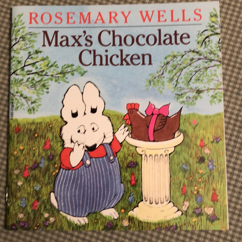 NWOT - MAX’S CHOCOLATE CHICKEN BY ROSEMARY WELLS 1989 EASTER EGG HUNT - #1281